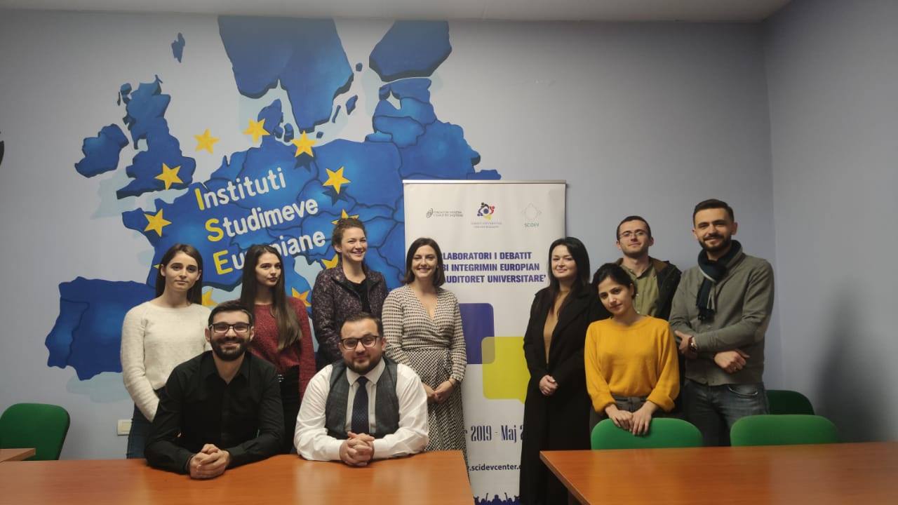 Laboratori i debatit mbi Integrimin Europian në Auditorët Universitarë
